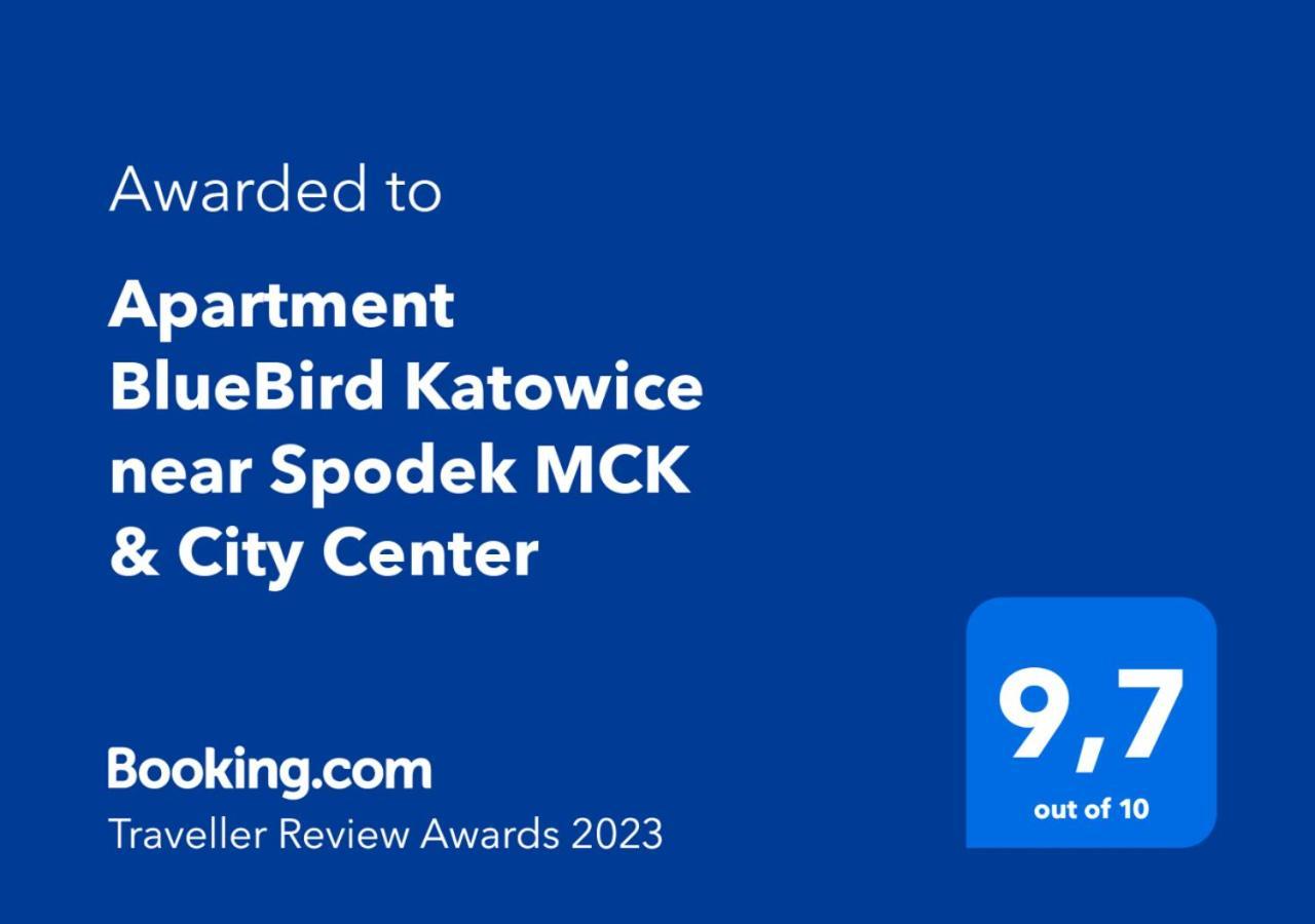 Apartment Bluebird Katowice Near Spodek Mck & City Center Екстер'єр фото